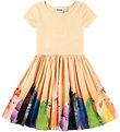Molo Jurk - Rib - Cissa - Rainbow Parrots m. Print