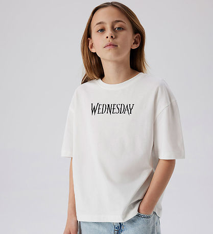 Name It T-shirt - NkfFarra - Wednesday - Cloud Dansare m. Tryck