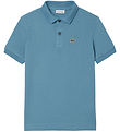 Lacoste Polo - Piqué - Limestone w. Logo