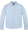 Tommy Hilfiger Shirt - Piqué - Breezy Blue