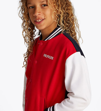 Tommy Hilfiger Cardigan - Aðalrautt