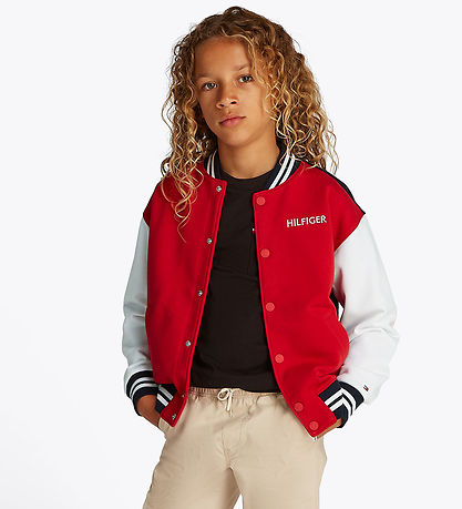 Tommy Hilfiger Cardigan - Aðalrautt
