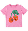 Stella McCartney Kids 티셔츠 - 핑크 포함 체리