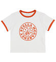 Stella McCartney Kids 티셔츠 - 흰색/빨간색