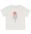 Stella McCartney Kids 티셔츠 - 아이보리 포함 아이스