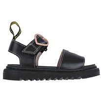 Dr. Martens Sandals - Marlowe Hearts J - Black/Powder Pink