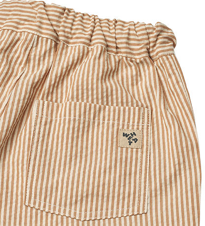 Wheat Trousers - Sasha - Caramel Stripe