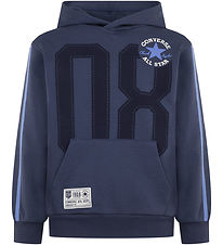 Converse Hoodie - Converse Navy w. Print