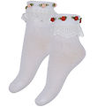 Konges Sløjd Socks - Lace - 2-Pack - Optic White