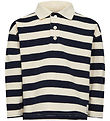 Sofie Schnoor Polo shirt - Dark Blue w. Stripes