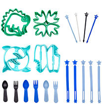 Lunch Punch Lunchbox Accessories - Cutter & Bento Fun - 19 Parts