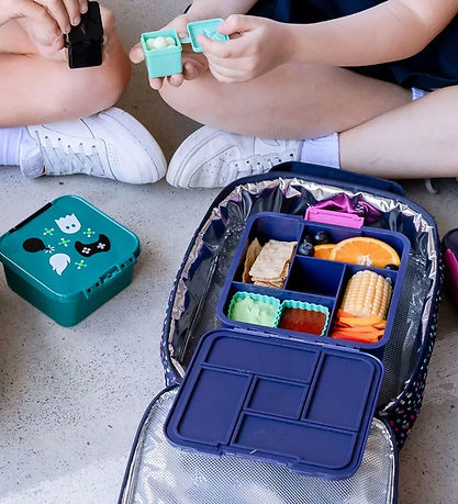 MontiiCo Lunchbox w. 5 Rum - Bento Five - 980 mL - Confetti