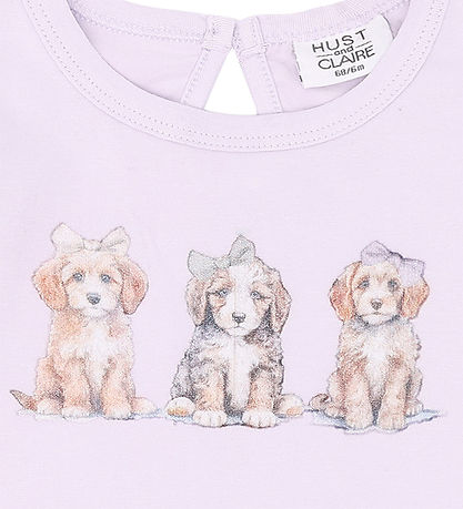 Hust and Claire Blouse - Alma - Lavender
