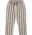 Hust and Claire Trousers - Cotton/Linen - Trevor - Blues