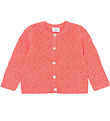 Hust and Claire Cardigan - Knitted - Cilja - Wild Coral