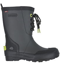 Viking Gummistøvler - Slagbjørn Jr - Dark Grey/Multi