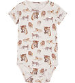 Hust and Claire Bodysuit k/æ - Bamboo - Buller - White Sand