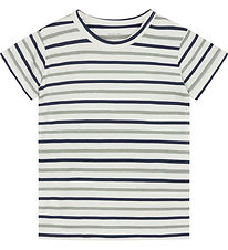 Hust and Claire T-Shirt - Austin - Bamboe - Zeegras
