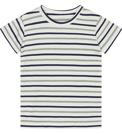 Hust and Claire T-shirt - Austin - Bamboo - Seagrass