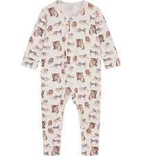 Hust and Claire Pyjamapak - Bamboe - Mullet - White Zand