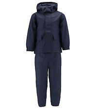 Ver de Terre Rainwear w. Thermo - PU - Navy