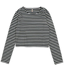 Kids Only Bluse - KogNella - Rib - Night Sky/Horizontal Clouds M