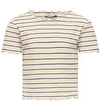 Kids Only T-shirt - Cropped - KogAnits - Antique White/Night Sky