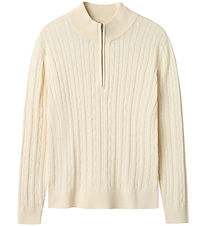 LMTD Bluse - Noos - Strick - NlmHabel - Antique White
