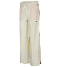 Jordan Trousers - Coconut Milk w. Logo Print