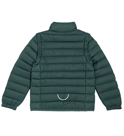 Viking Down Jacket/Waistcoat - Aery Light Down - Dark Green