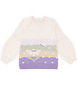 Hust and Claire Blouse - Knitted - Pippa - Whisper Melange