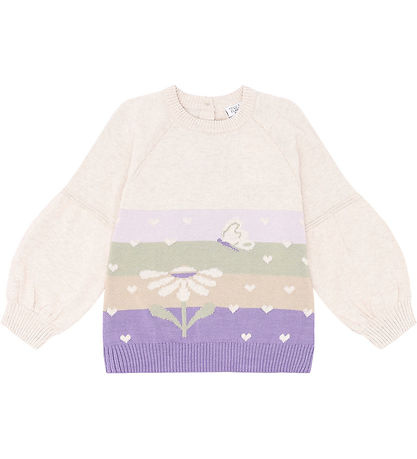 Hust and Claire Blouse - Knitted - Pippa - Whisper Melange