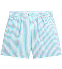 Polo Ralph Lauren Shorts - Leinen - Hellblau/Weiß gestreift