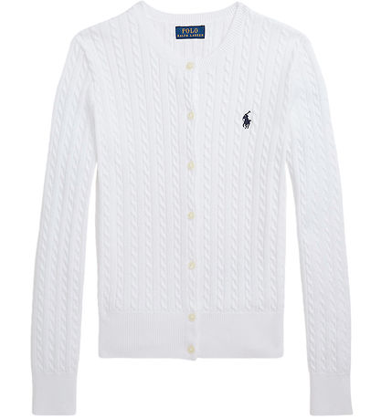 Polo Ralph Lauren Cardigan - Prjónað - Hvítt
