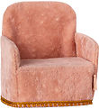 Maileg Miniature Foldable Chair - Mouse - Pink