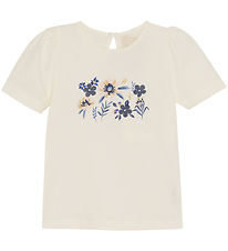 Creamie T-Shirt - Für immer Blue m. Blumen