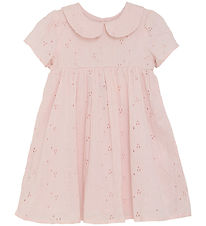 Creamie Kleid - Englisch - Lotus m. Lochmuster