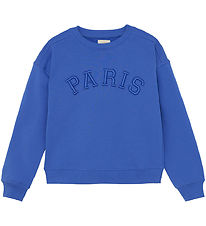Creamie Sweatshirt - Schillernd Blue m. Print