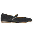 Angulus Ballerina Slippers - Black Glitter