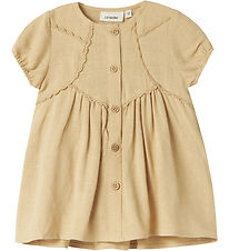 Lil' Atelier Bodykleid k/ä - NbfDamla - Viskose/Leinen - Taos Ta
