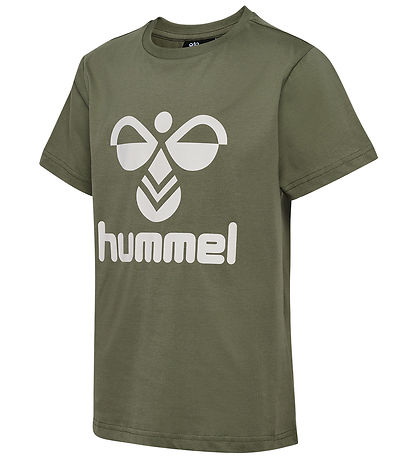 Hummel T-shirt - hmlTres - Olivine