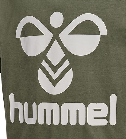 Hummel T-shirt - hmlTres - Olivine