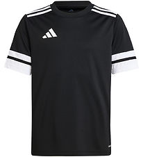 adidas Performance T-Shirt - SQUA25 JSY Y - Schwarz/Weiß