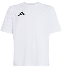 adidas Performance T-Shirt - SQUA25 JSY Y - Weiß/Schwarz