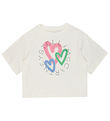 Stella McCartney Kids Stuttermabolur - Hvítt