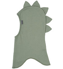 Mikk-Line Schlupfmütze - 2-lagig - Green Bay m. Dinopanzer