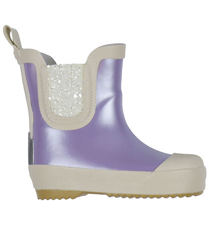 Mikk-Line Gummistiefel - Wellies Short Metallic - Dämmerung