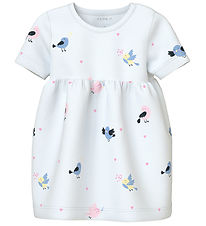 Name It Kleid - NbfVandora - Bright White/Birds