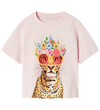Name It T-Shirt - NmfVotea - Ballerina/Leo m. Print