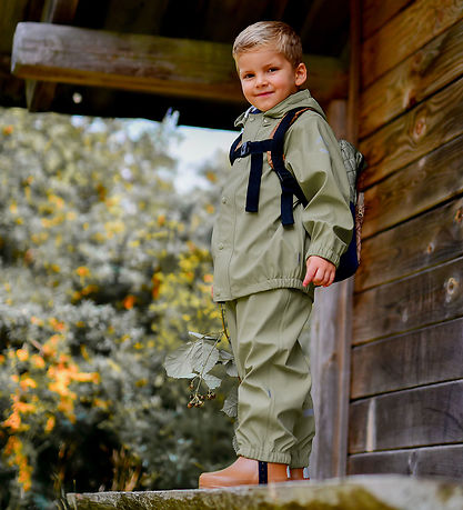 Mikk-Line Rainwear - PU - Recycled - Sage
